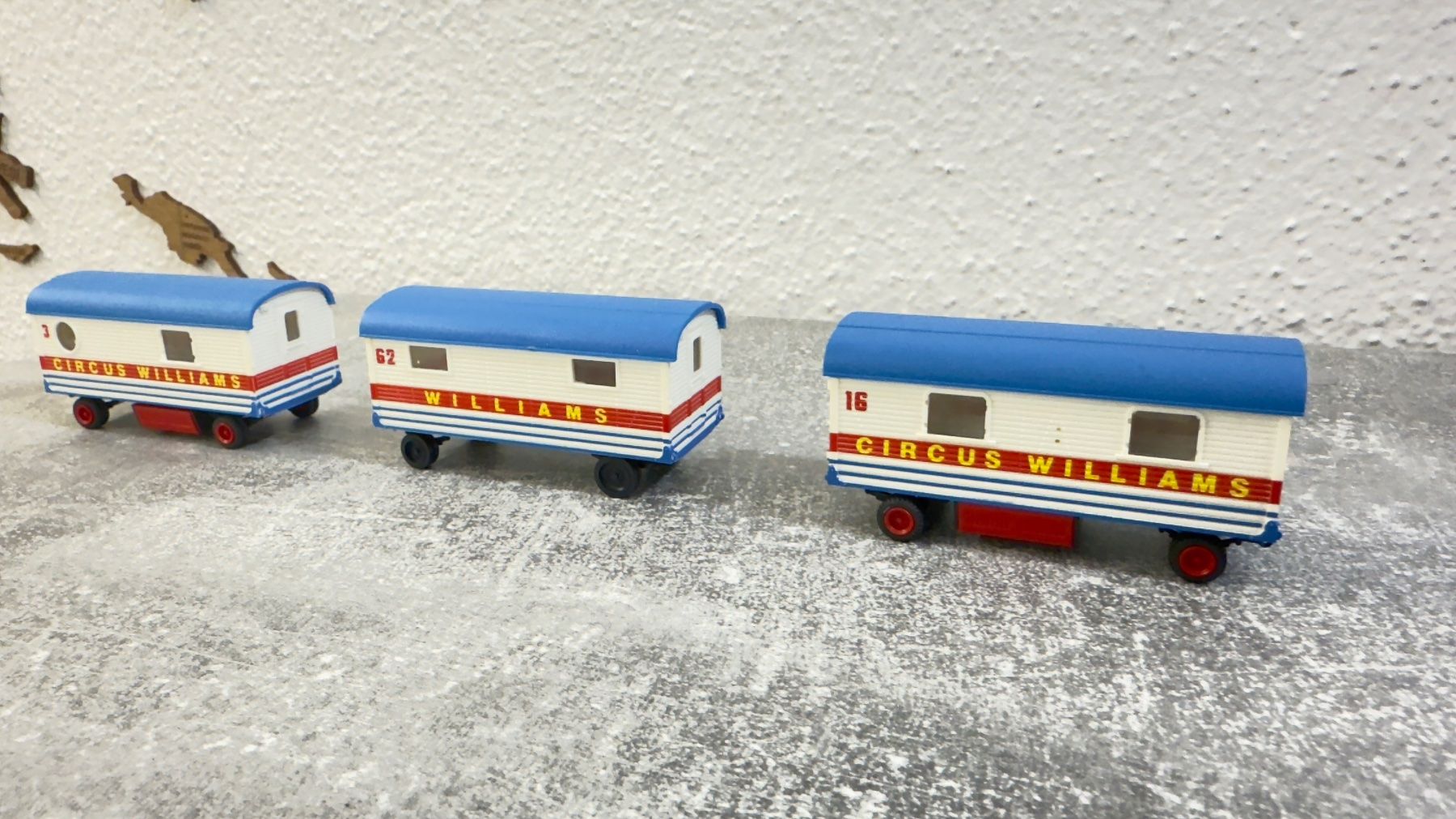 Preiser Modellini di ferrovie: Preiser Circus Williams H0 – Usato da Schlieren venduto da rat_lq6b 5