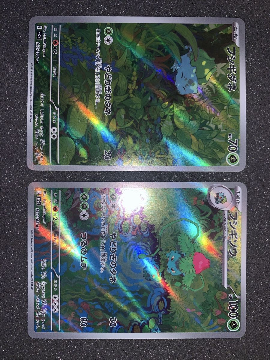 Pokémon Sammelbilder & Trading cards: Bulbasaur 166/165 Ivysaur 167/165 – Gebraucht aus Bironico von ars_z6lb
