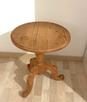 Beistelltisch rund aus Holz - Masse 50 x 40 cm
