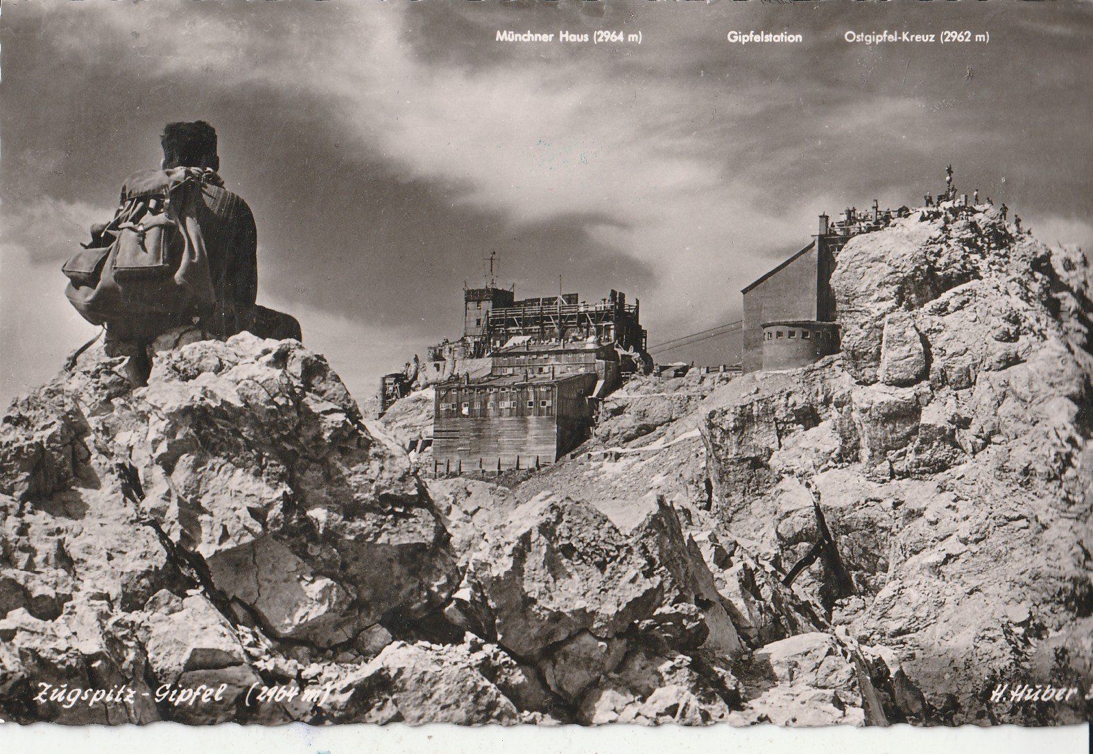 Cartes postales: Bergaus Zugspitze – D'occasion à Lumbrein par made02