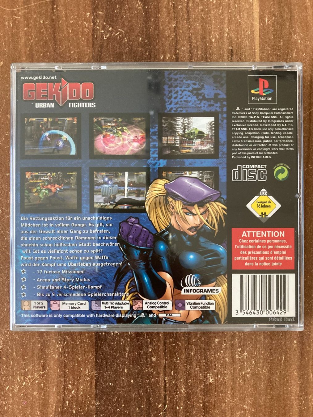 Sony Jeux: Playstation 1 - Gekido – D'occasion à Wädenswil par Aegae 1