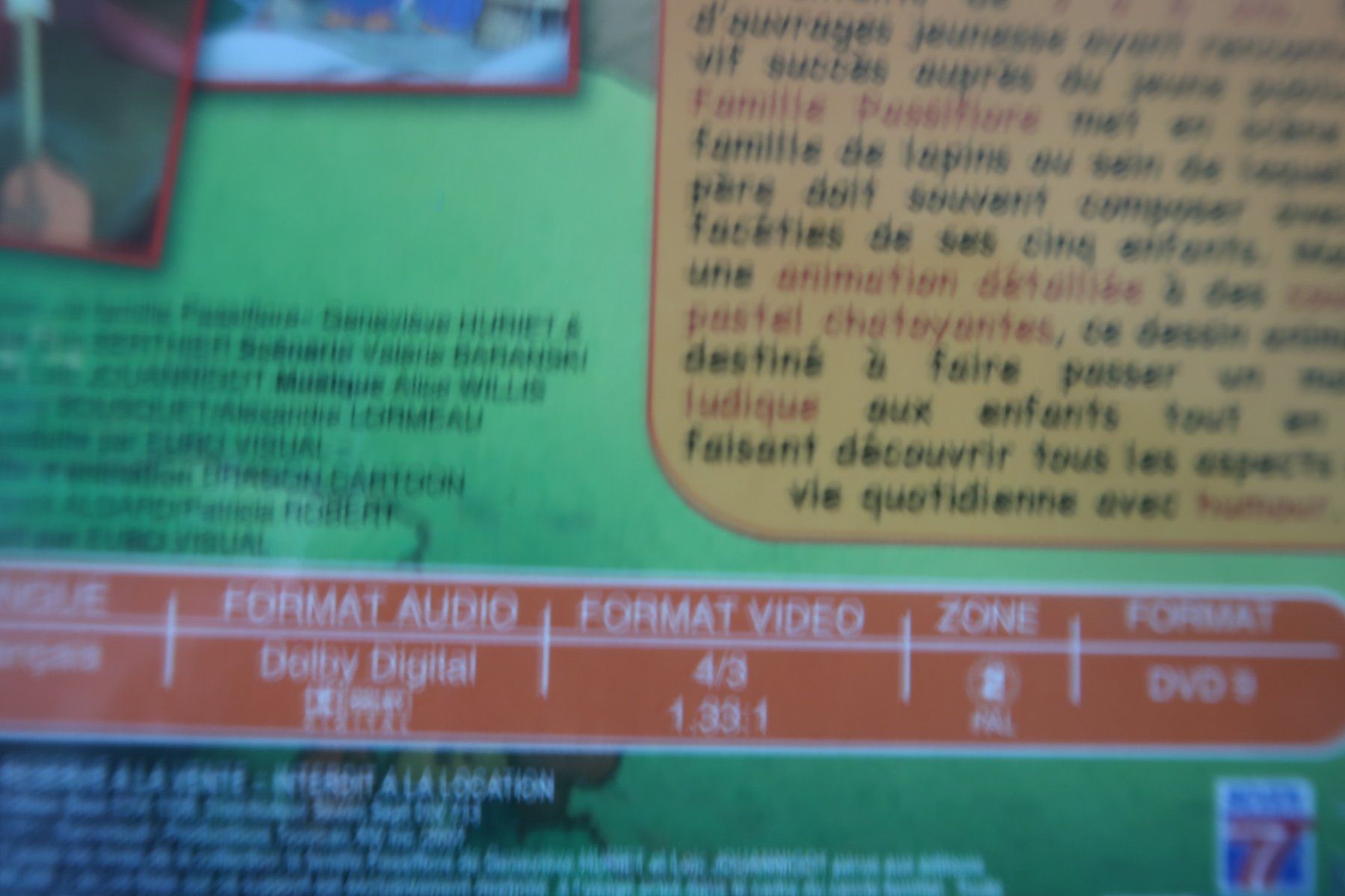 Tutti i DVDs: Coffret 5 DVDs    LA FAMILLE PASSIFLORE Saison 2  Intégrale – Difettoso da Porrentruy venduto da tupatup 9