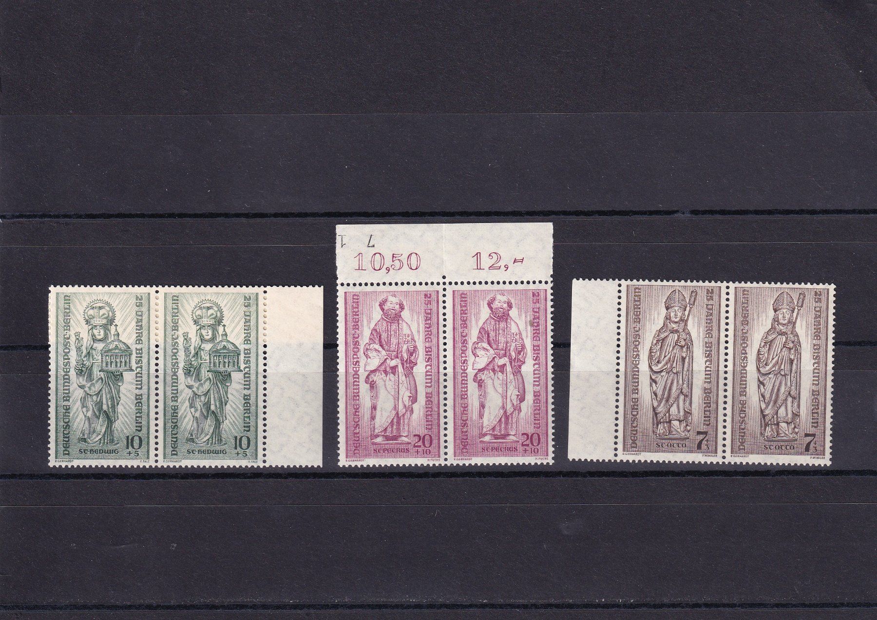 Tutti i francobolli: Deutsche Bundespost Berlin 1955 – Nuovo (secondo la descrizione) da Birsfelden venduto da chr_yq2g