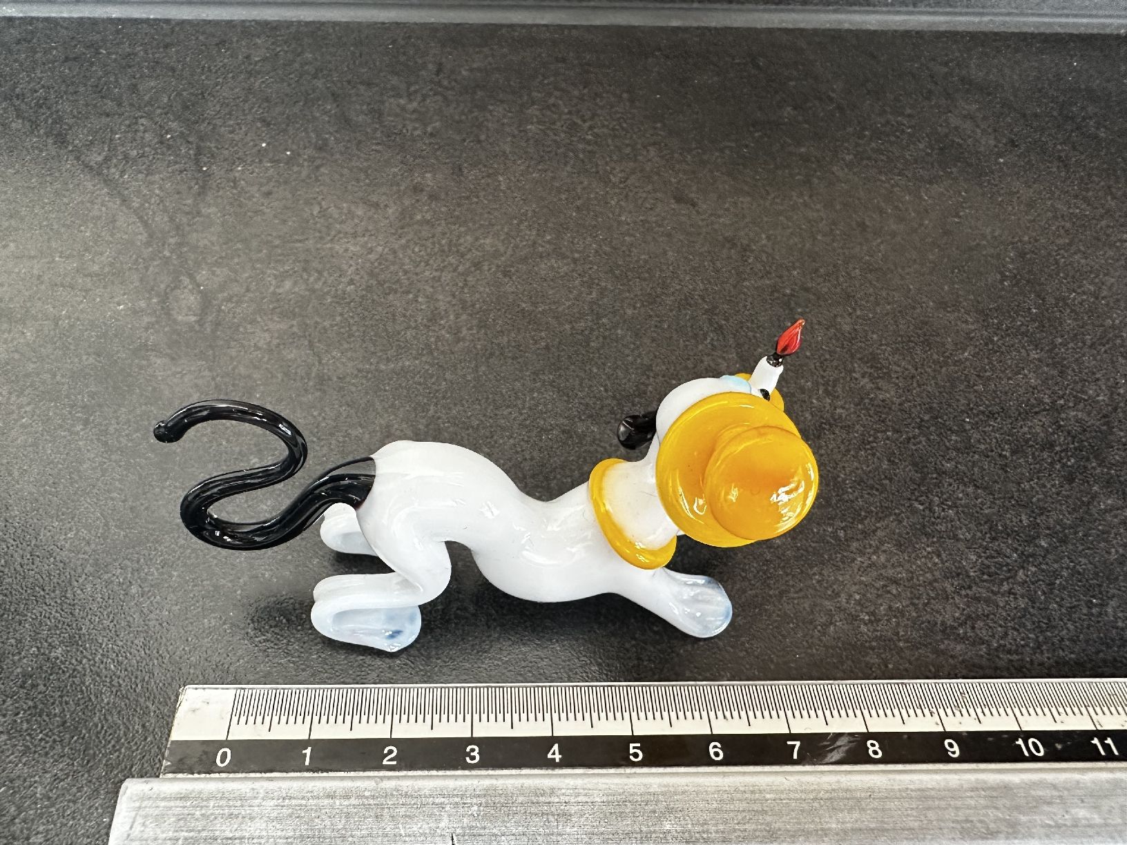 Statuette: Dekorative Glasfigur Pluto mit Kerze, Handarbeit, Top! – Nuovo (secondo la descrizione) da Kesswil venduto da mie_g89p 2