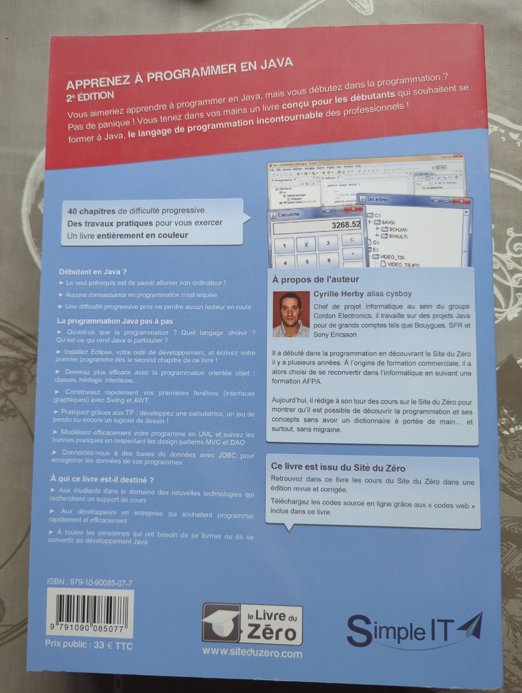 Libri: Livre Apprenez à programmer en Java, 2ème édition – Usato da Muraz (Collombey) venduto da c.donnet 1