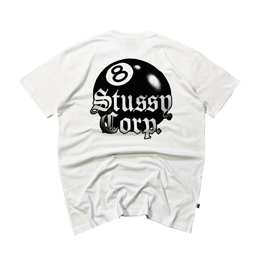 Stüssy T-shirt: Stüssy 8 Ball Tee (S) – Nuovo (secondo la descrizione) da Chamoson venduto da Sapoloshop