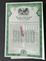 New York Central Railroad 1955, 1000 $ Bond