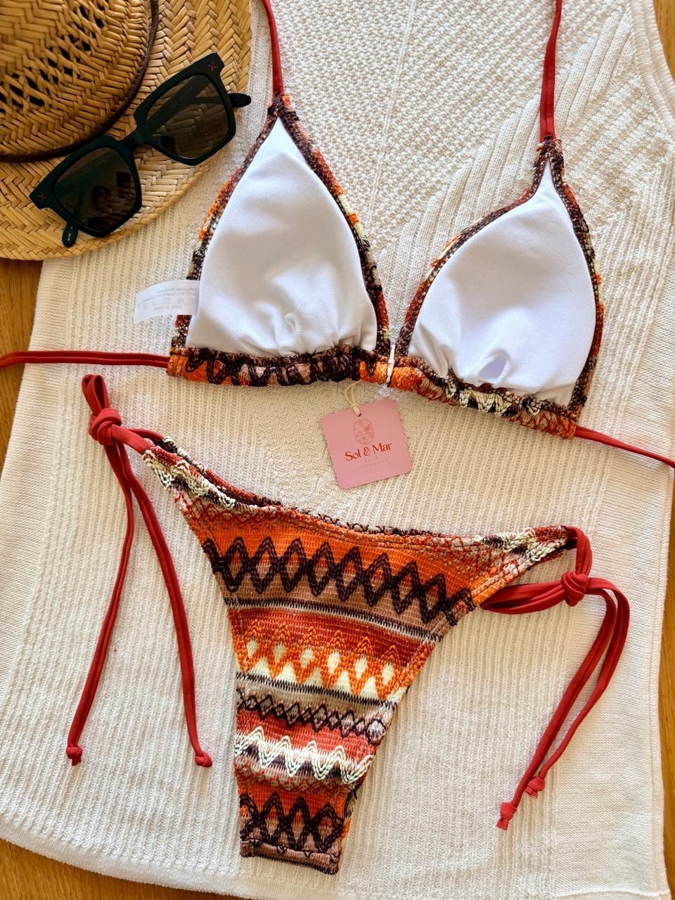 Costumi da bagno & Bikini: ✨Chic Boho Bikini Set M - Neu  - Gratis Versand – Nuovo e nell'imballaggio originale da Gockhausen venduto da Agus_acu 3
