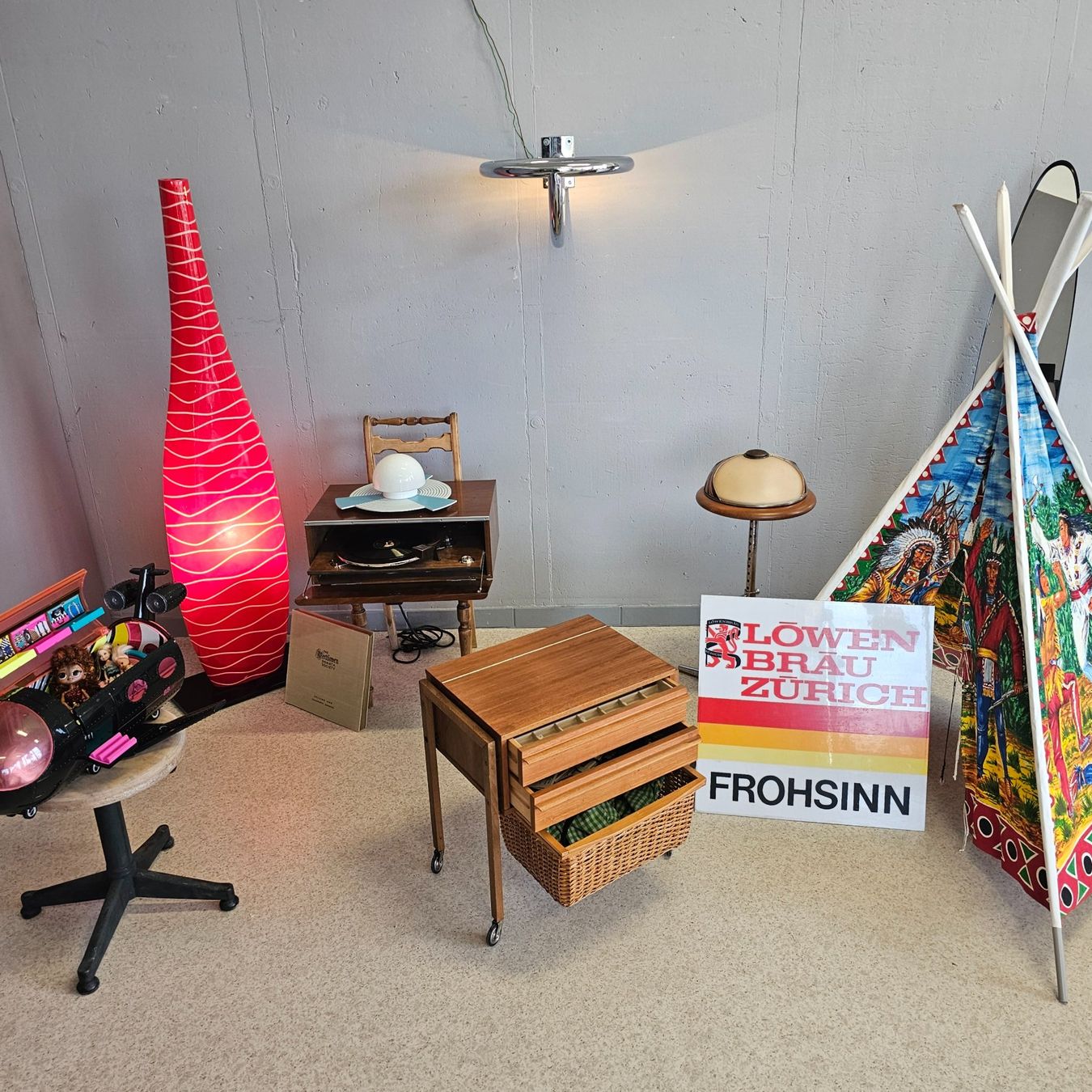 Kronleuchter & Deckenlampen: Space Age Deckenlampe Ceiling Lamp Lampe Leuchte – Gebraucht aus Nottwil von Wondewa-Shop 9