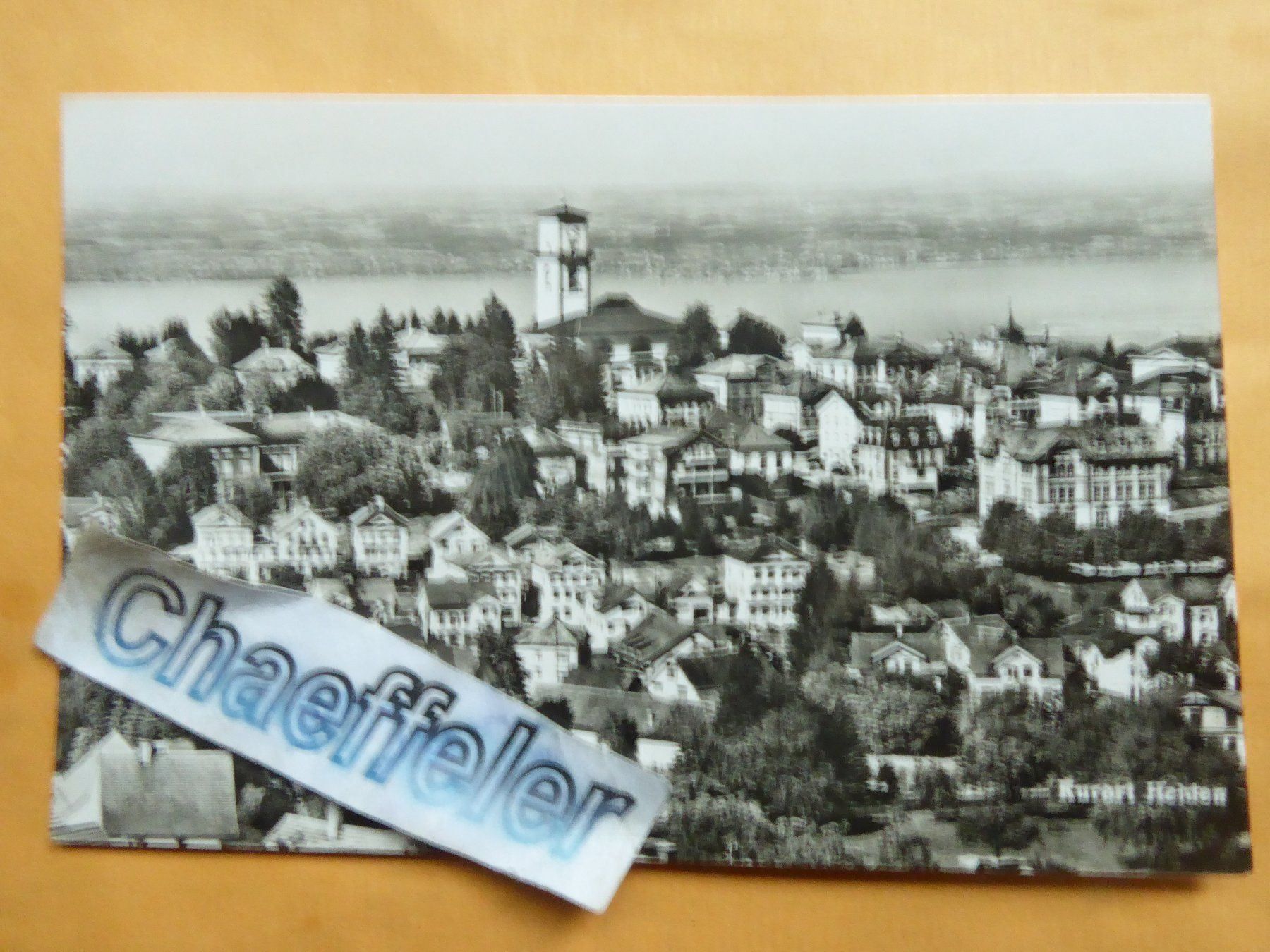 Cartoline postali: Kurort Heiden – Usato da Zürich venduto da Chaeffeler