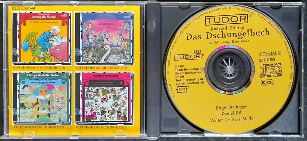 CD: The Jungle Book" Audio Dialektfassung. – Usato da Grenchen venduto da ren_kl5m 1