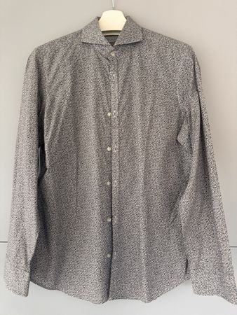 Michael Coal patterned shirt