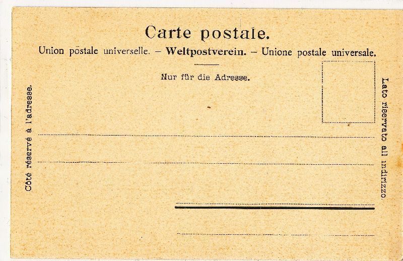 Cartoline postali: Spiringen Klausenstrasse Kutsche c1900 – Usato da Emmenbrücke venduto da teestube 1