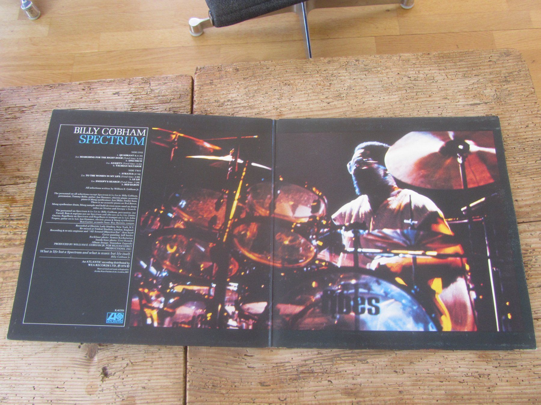 Schallplatten: Billy Cobham    Spectrum – Gebraucht aus Seengen von mikelele 1