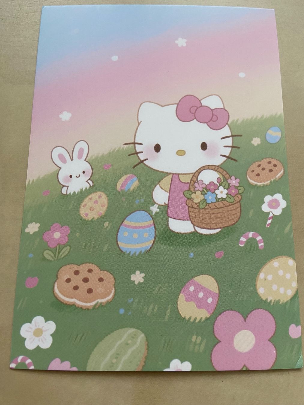 Cartoline postali: Hello Kitty Postkarte neu – Nuovo e nell'imballaggio originale da Luzern venduto da waterfront1