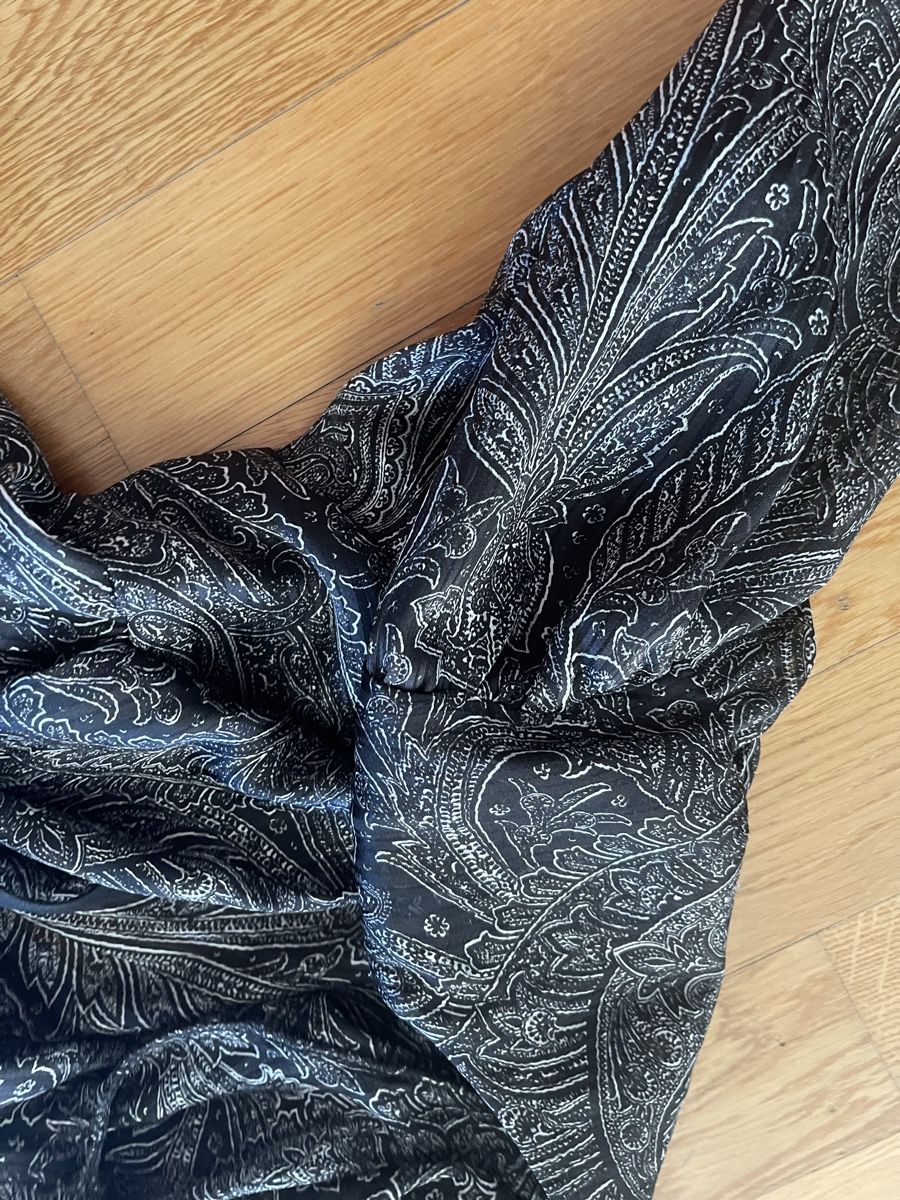 Kleider: Kleid Maxikleid Boho Wickeloptik Gr. S 36 schwarz gemustert – Gebraucht aus Rüschlikon von Lajniii 8