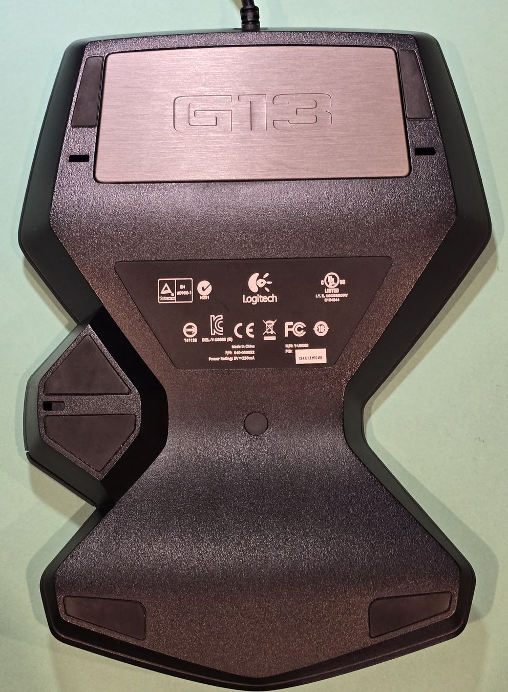 Logitech Tastiere: Logitech G13, Tastatur mit Joystick – Usato da Azmoos venduto da johanoes 1
