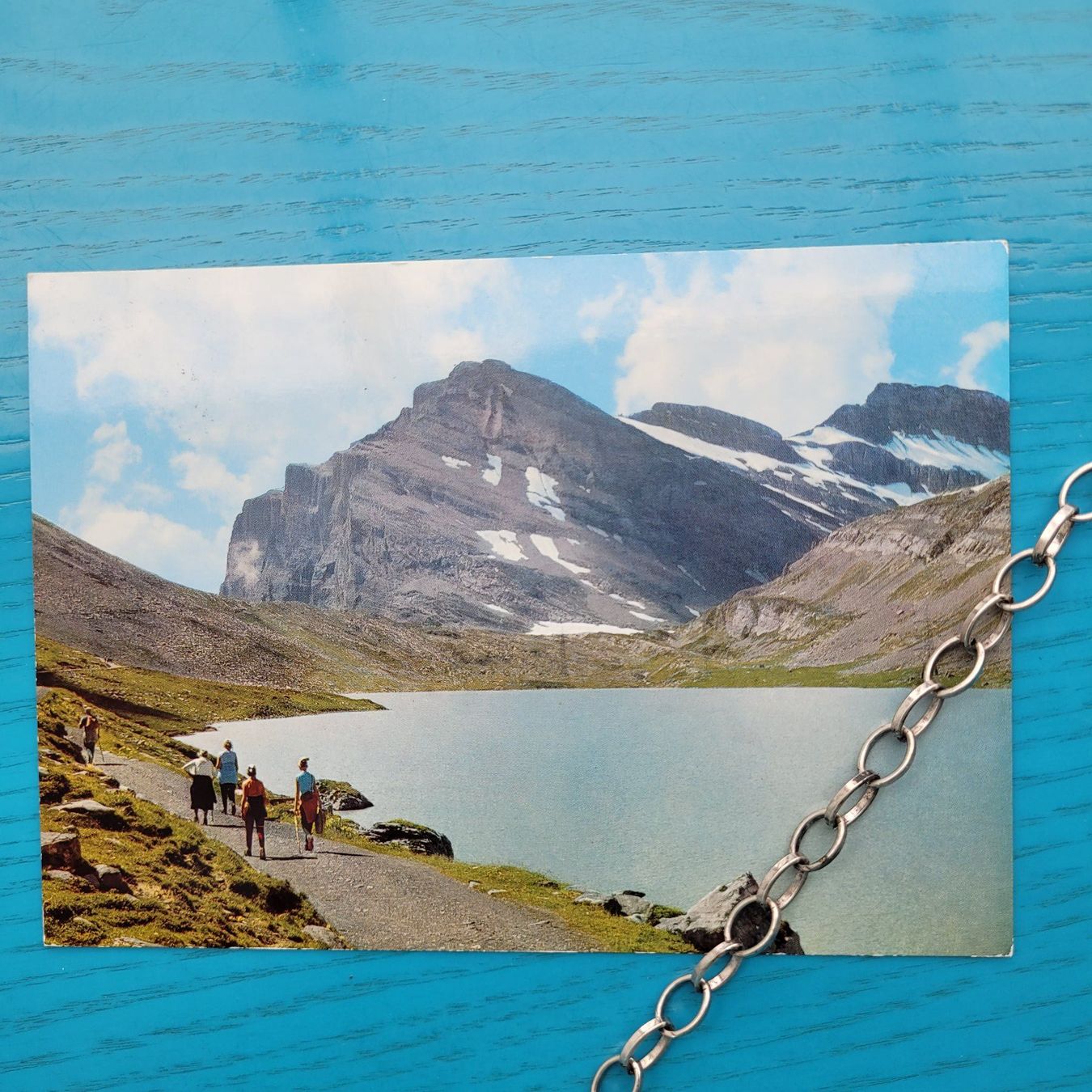 Cartoline postali: Daubensee am Gemmipass / Leukerbad -Kandersteg 1981 – Usato da SCHÜBELBACH venduto da CoKaHa