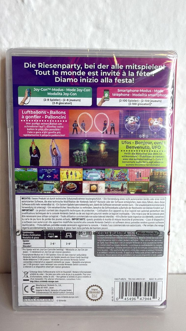 Giochi: Nintendo Switch Spiel: Everybody 1-2 Switch! - Neu! – Nuovo e nell'imballaggio originale da Ehrendingen venduto da lax21 1