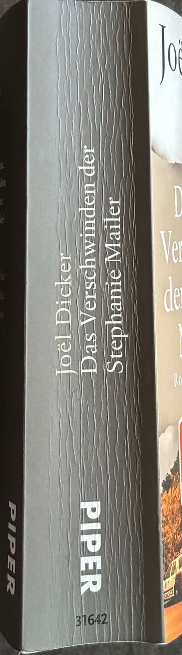 Libri: DAS VERSCHWINDEN DER STEPHANIE MAILER - JOËL DICKER - TB – Usato da Buchs AG venduto da fischli610 2