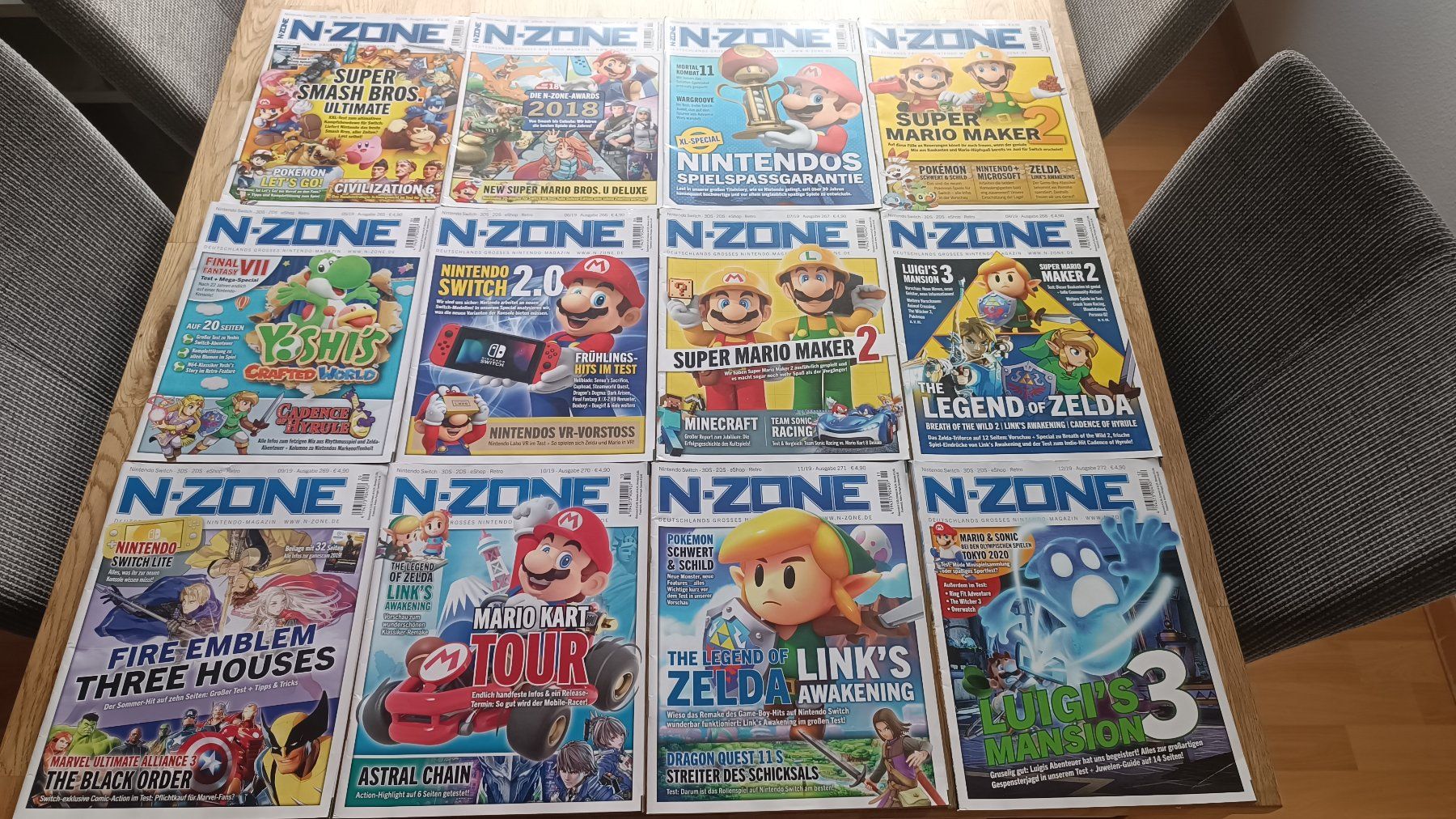 Riviste & Magazine: N-Zone 01/2019 - 12/2019 – Usato da Oberkulm venduto da Plankton