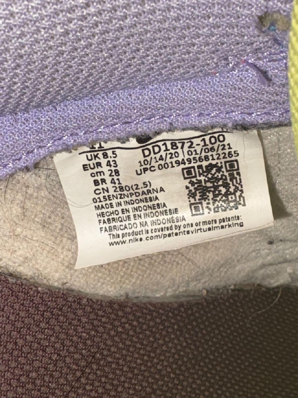 Jordan Scarpe da uomo: Nike Dunk Low SE Easter Candy – Usato da Büren zum hof venduto da jon_y6zc 5