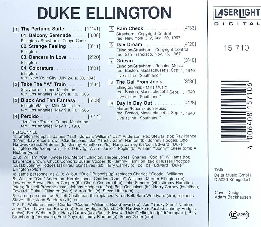 CD: 🎵 CD Duke Ellington - Jazz – Usato da Matzingen venduto da zingana 2