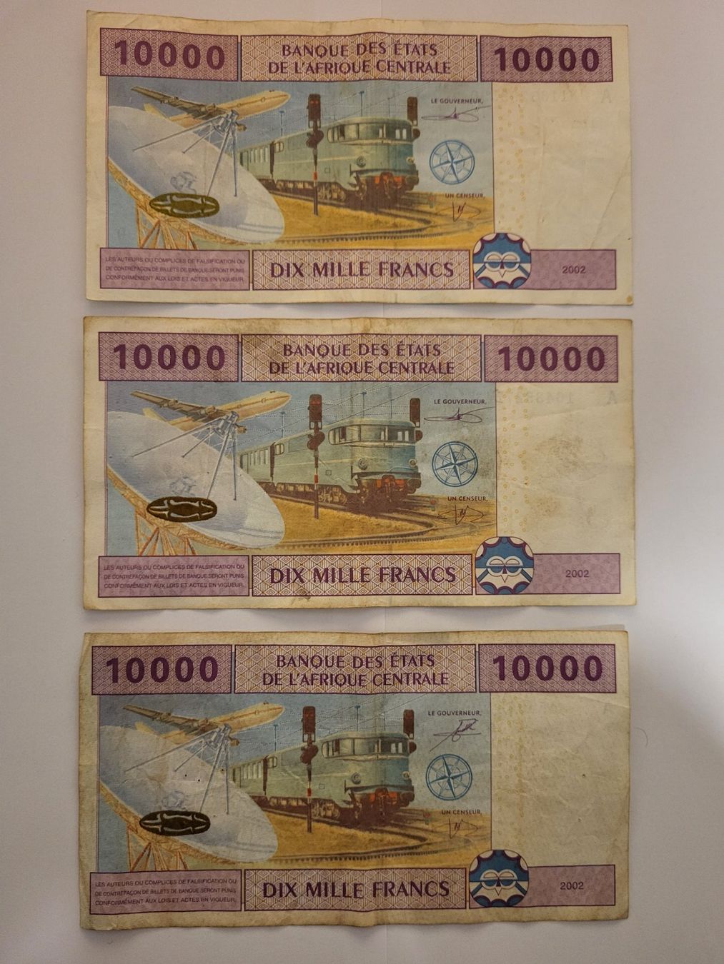 Banknoten: Banknoten aus Afrika – Gebraucht aus Pravidondaz von LVtik 1