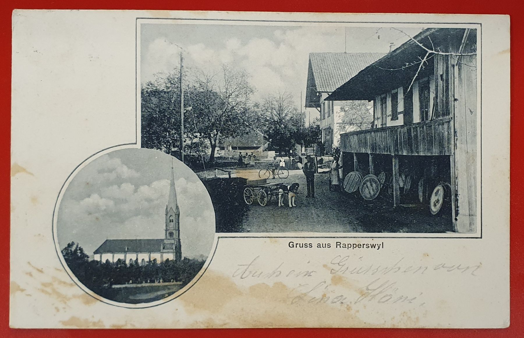 Cartes postales: Gruss aus Rapperswyl BE  1908 – D'occasion à Kreuzlingen par Rschweiz1