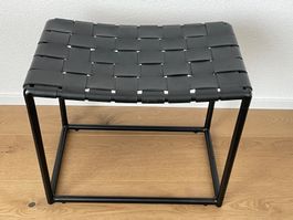 Leder-Hocker Soho von Muubs Neuwertig Garantie bis 22.01.27