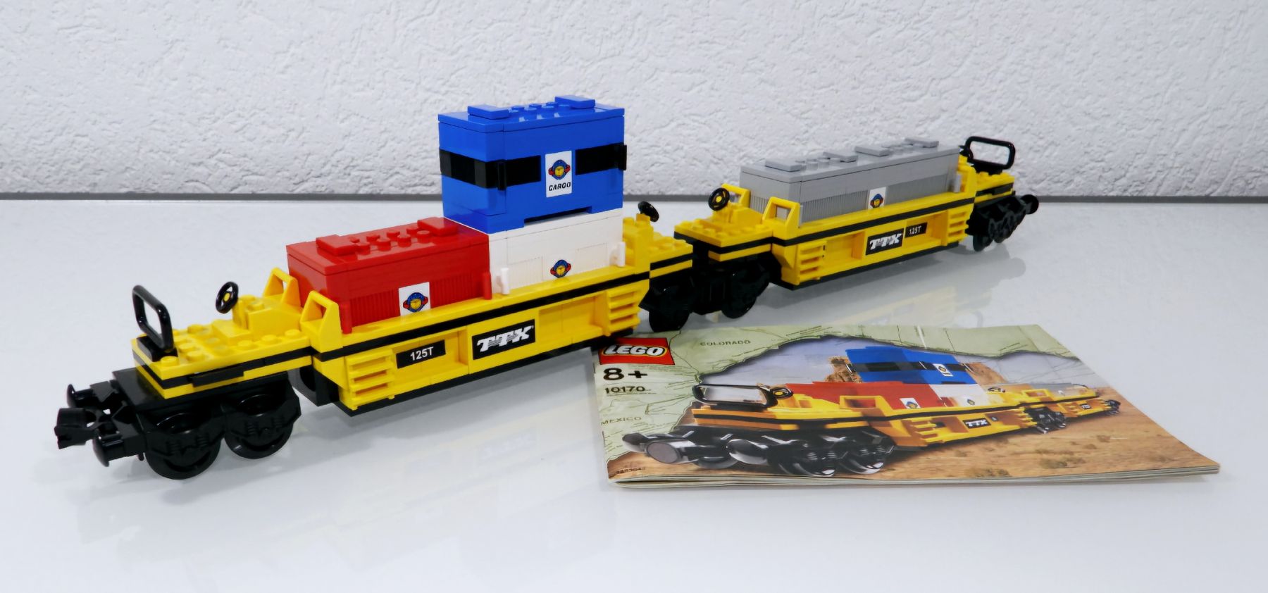 Lego Baukästen: LEGO EISENBAHN 10170 TTX INTERMODAL DOUBLE-STACK CAR – Gebraucht aus Turbenthal von Ddanuh 3