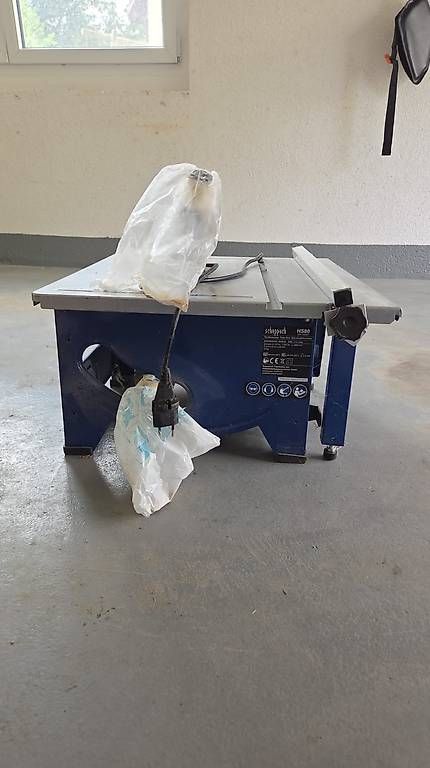 Scheppach Sägen: A vendre Scheppach Scie circulaire à table HS80 – Gebraucht aus La Roche FR von Catile54 1