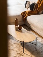 Ovaler Couchtisch Toglan