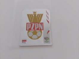 Polen Wappen/Logo Glitzerbild WM 2006