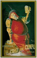Blechschild 3D-CERVEZA CRUZ DEL CAMPO SE