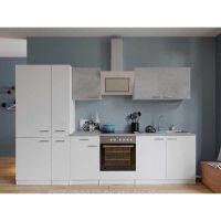779 Küchenzeile Küchenblock 300cm BE/W - Küche Einbauküche