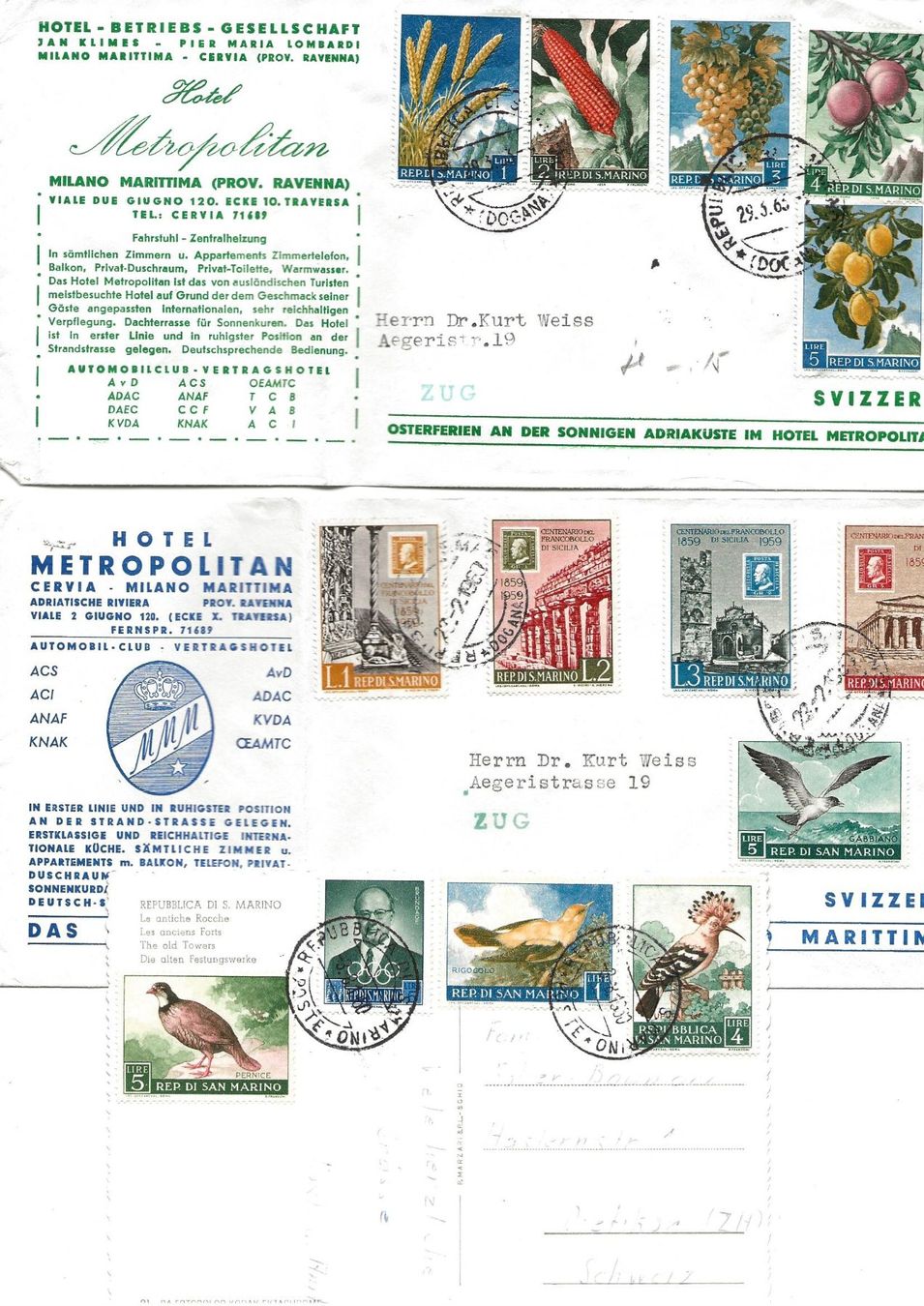 Tutti i francobolli: Schöner Briefposten International – Usato da Schlieren venduto da Sternstunde2 3