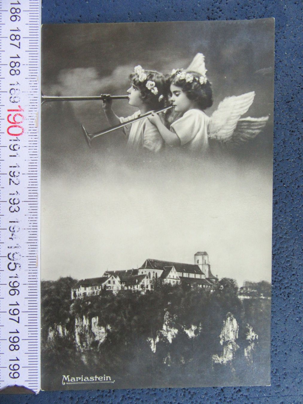 Cartoline postali: MARIASTEIN SO AK 2 ENGEL 1934 – Usato da Ettingen venduto da Hausi4711