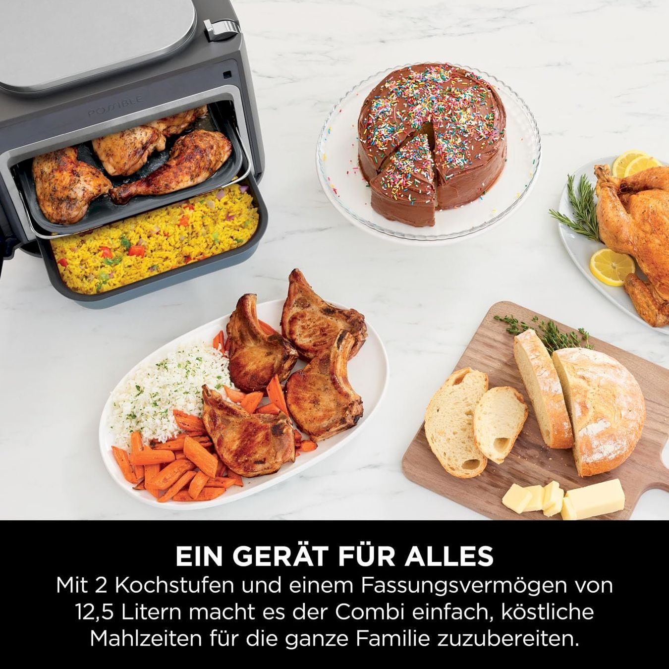 Pizzaofen: Ninja SFP700EU Ofen + Heißluftfritteuse – Neu und originalverpackt aus Bottighofen von zaap 2