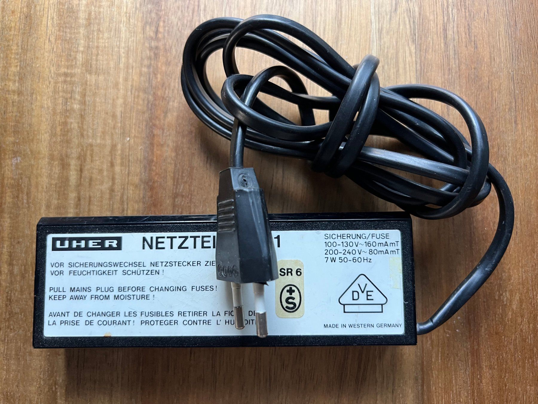 Uher Apparecchi a nastro: UHER Netzteil Z 131 – Usato da Bazenheid venduto da rue_6hcy 1