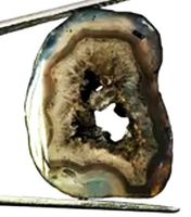 Edelstein L-5802 – Achat Scheibe 5x18x23mm 18 Karat