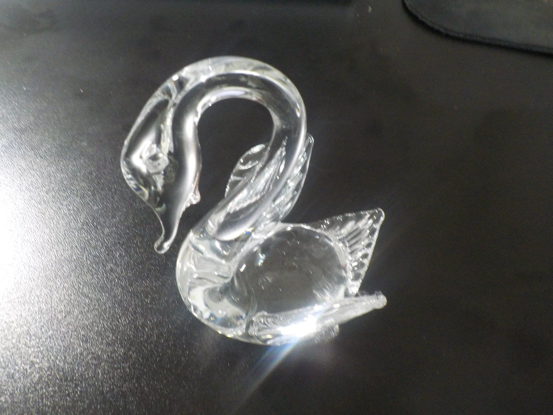 Statuette: Schwan aus Glas (1) – Nuovo (secondo la descrizione) da Muri b. Bern venduto da Ricardodecor