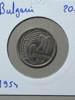 Bulgarie - 20 stotinki - 1954