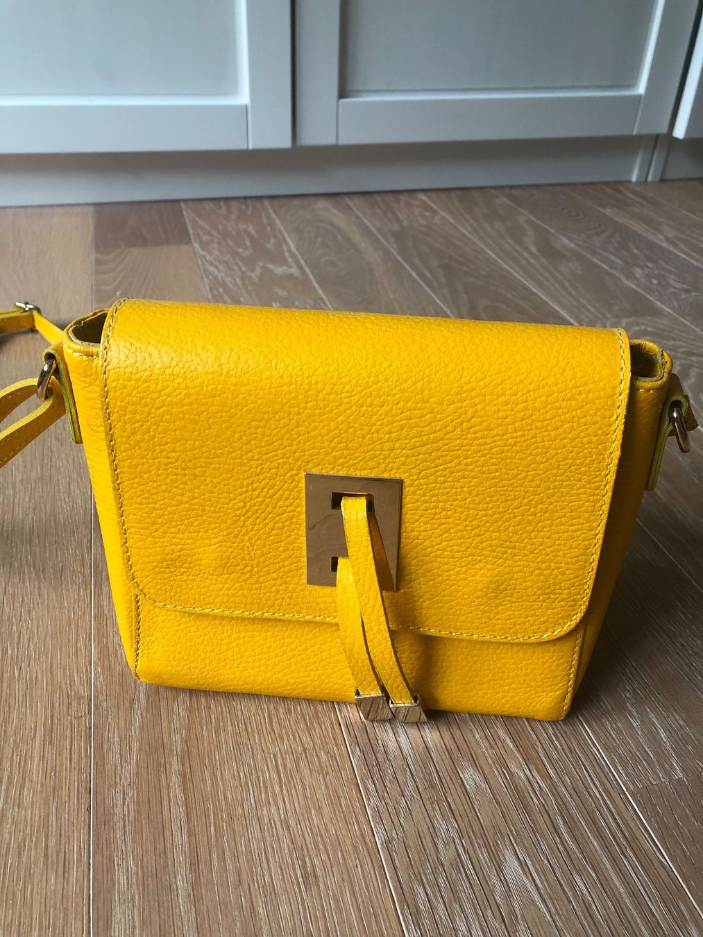 Borse da donna: Ledertasche in Gelb – Usato da Gockhausen venduto da nad_fv2p 1