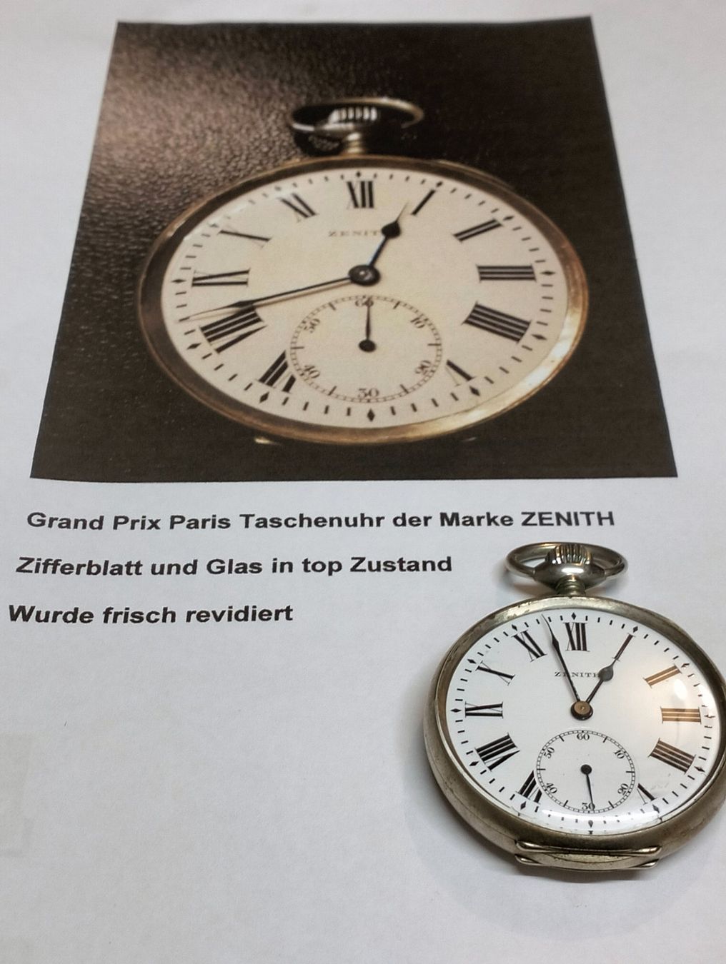 Zenith Orologi: TASCHENUHR ZENITH – Usato da Ennetmoos venduto da brunhildenb