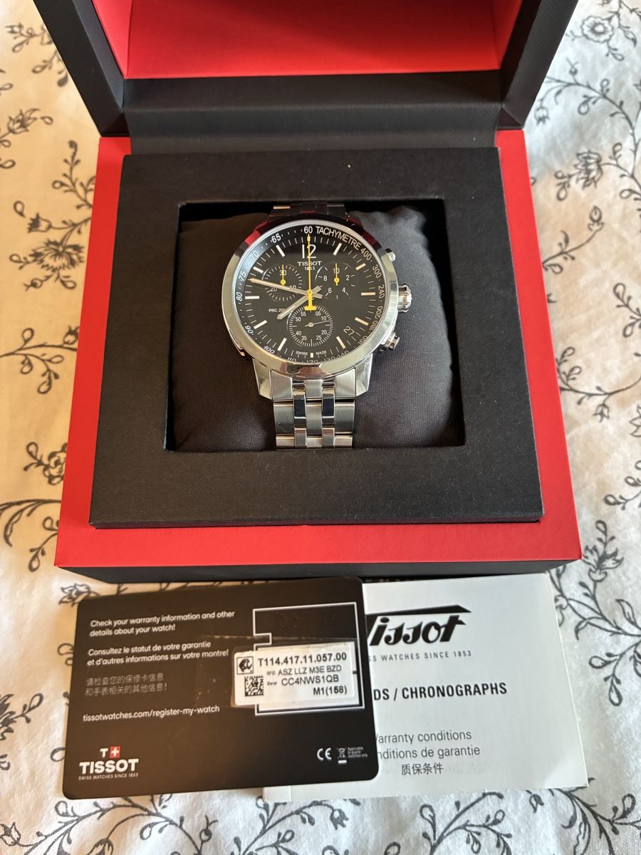 Tissot Orologi: Tissot PRC 200 Chronograoh – Usato da Zollikofen venduto da Schmalinsky 2