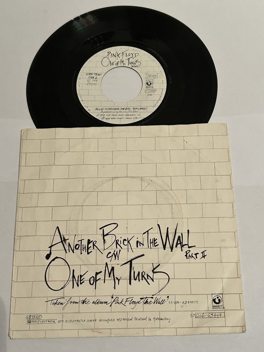 Dischi in vinile: Pink Floyd. 1979. Another Brick In The Wall – Usato da Faulensee venduto da Mizuno06 1