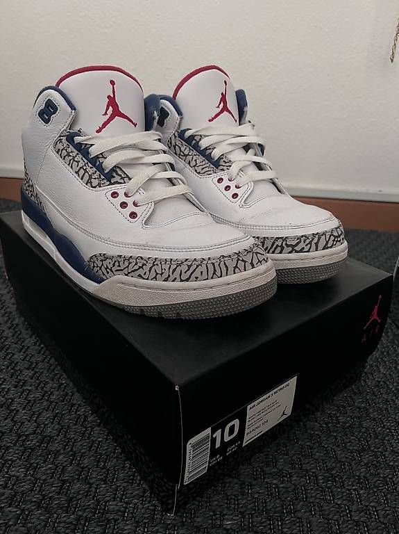 Scarpe da uomo: Air Jordan 3 True Blue US10 – Usato da Spreitenbach venduto da mil_hm8s