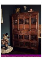 Antiker China-Schrank aus wunderschönem Holz
