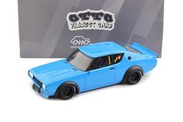 Nissan Skyline 2000 GT-R KPGC110 by LB WORKS blue 1/18 NEU